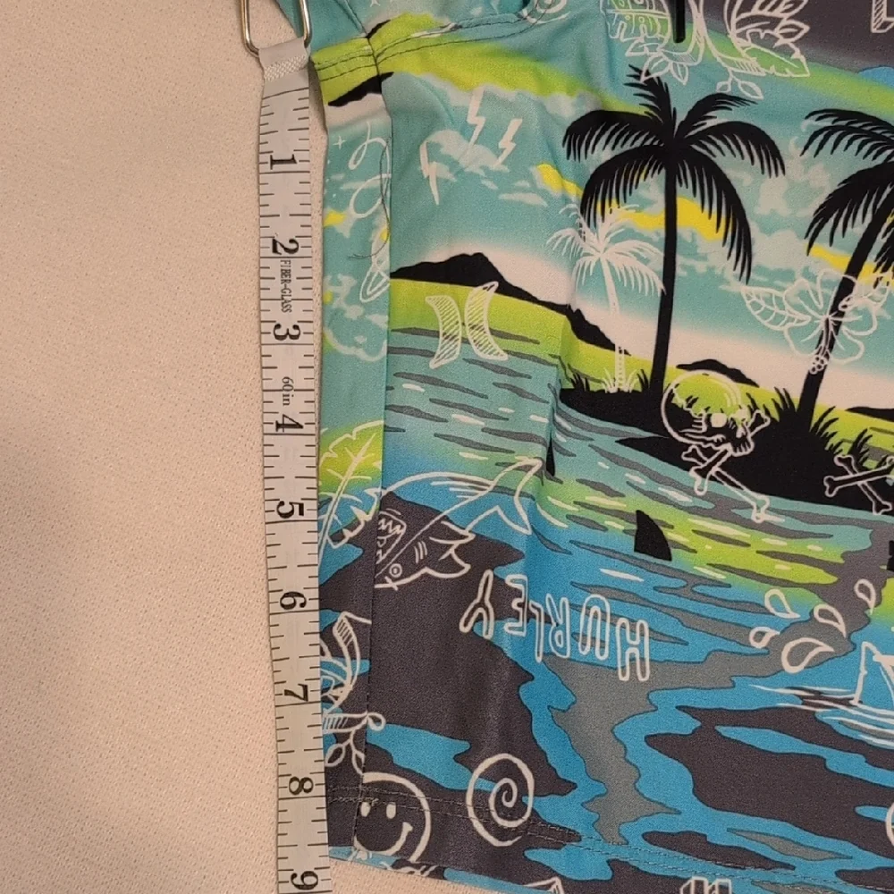 Hurley Oceanic Palm Print Board Shorts